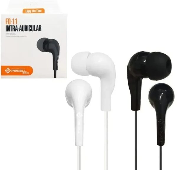 Fone De Ouvido Intraauricular Pmcell Fo11 Preto