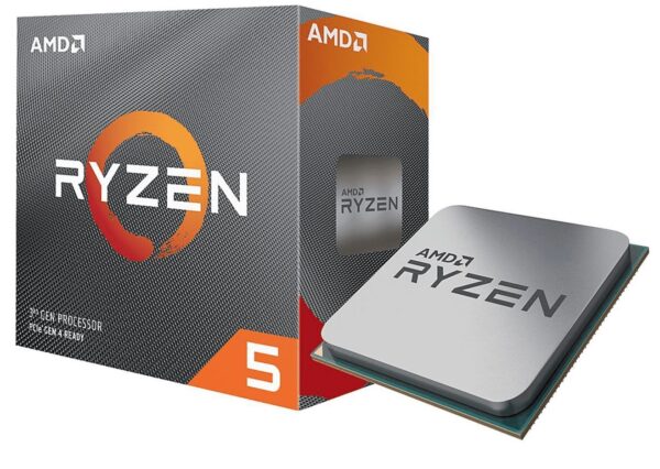 Processador AMD Ryzen 5 4500, 6-Core, 12-Threads, 3.6GHz (4.1GHz Turbo), Cache 11MB, AM4, 100-100000644BOX